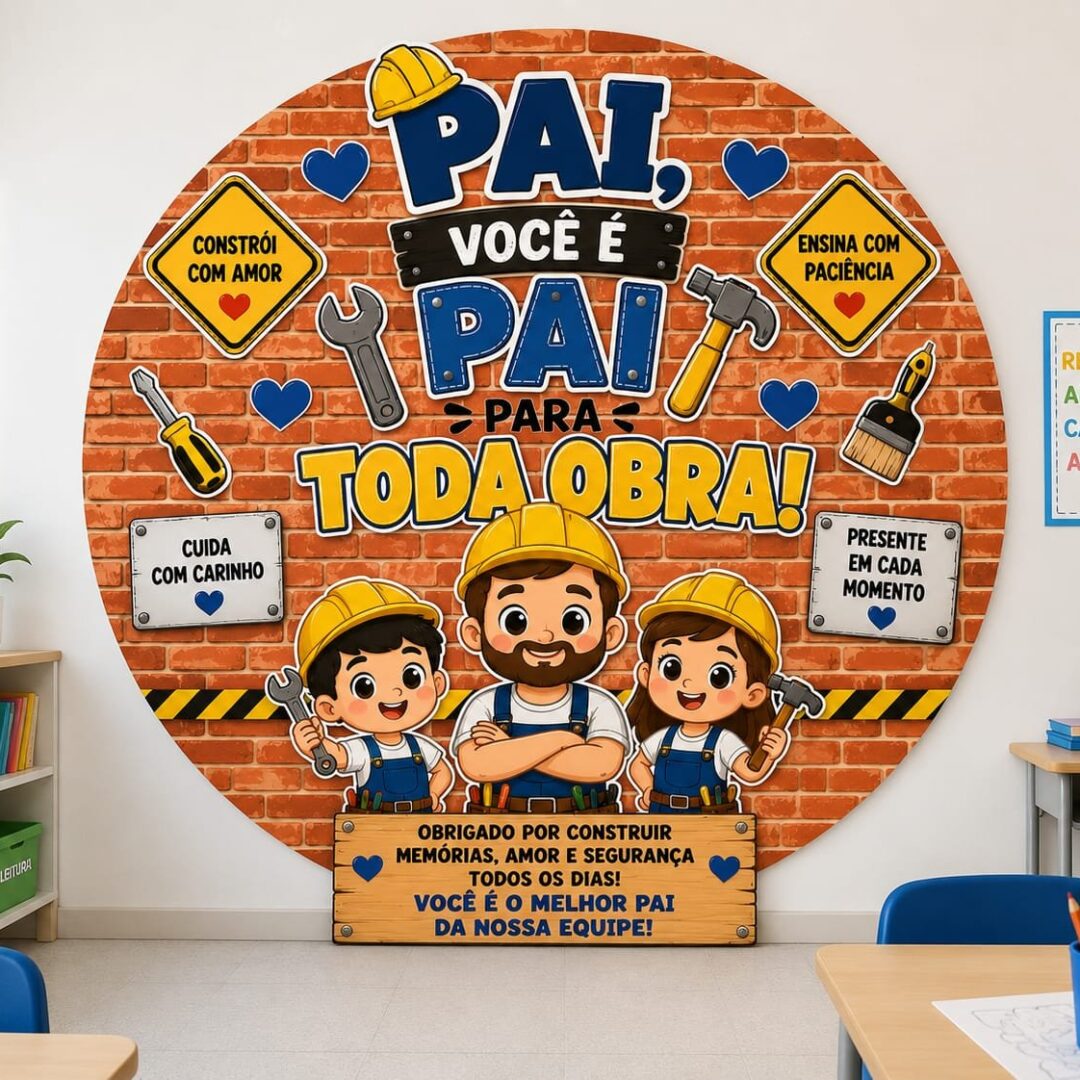 Painel Pai pra toda Obra