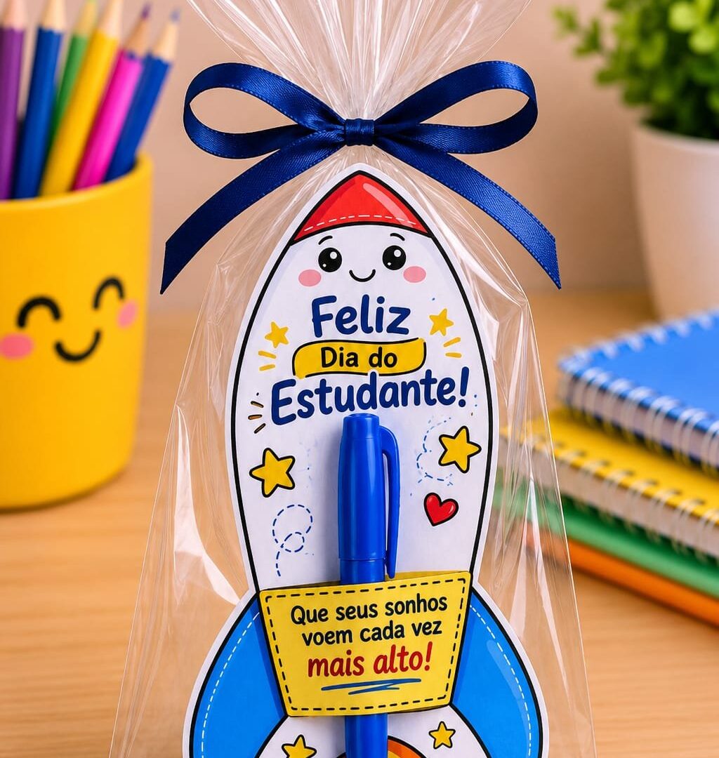 Lembrancinha dia do Estudante