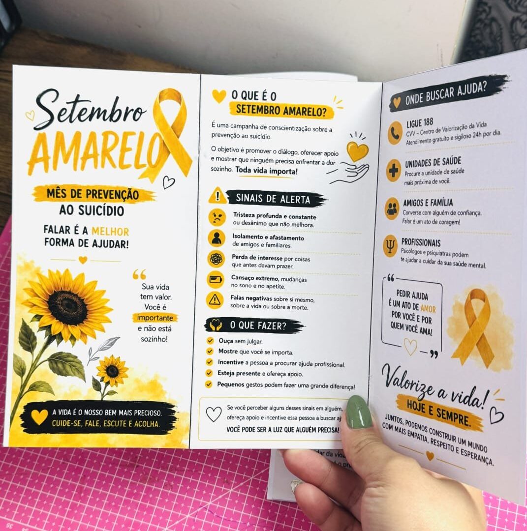Folder Setembro Amarelo