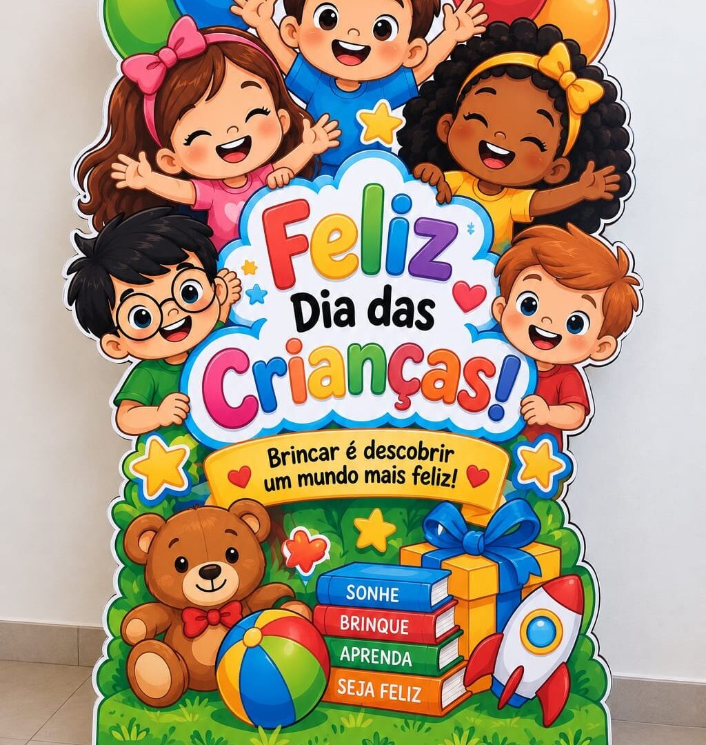 Totem dia das Crianças